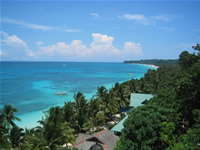 Boracay top hill view 